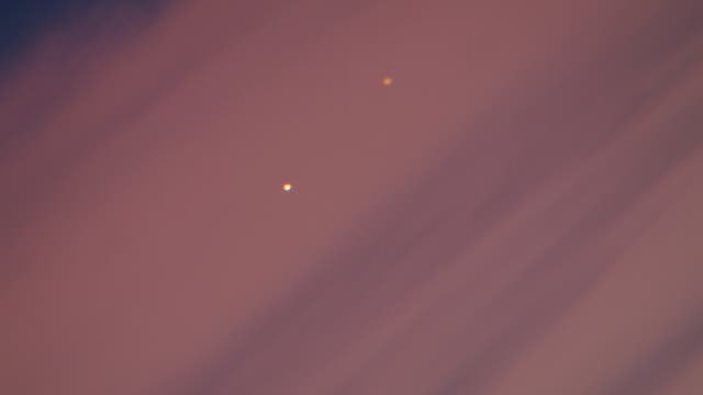 Enge Begegnung von Venus und Jupiter Bild Nr.2