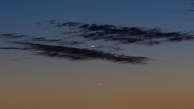 Elnath (β Tauri) - Venus - Merkur