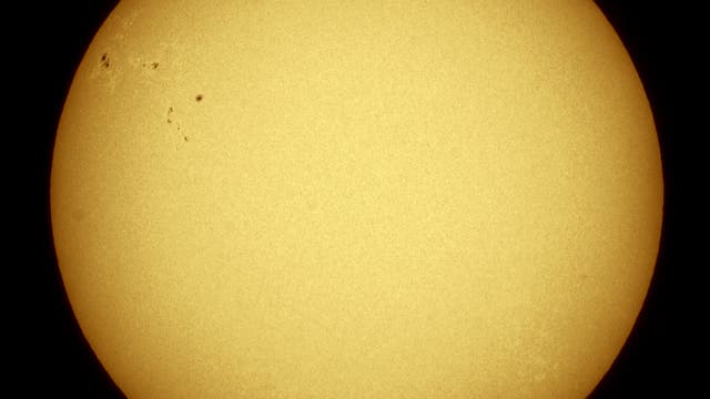 Die Sonne am 16.06.2013