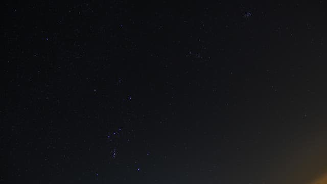 Orion mit Plejaden