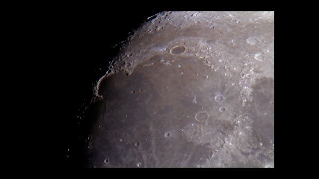 Mond am 15. April 2019