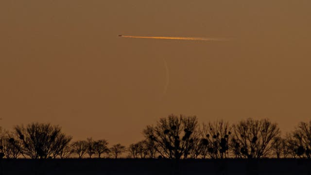 Mondsichel 56,5 Stunden nach Neumond