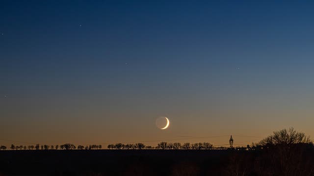 Mond im Sternbild Schütze