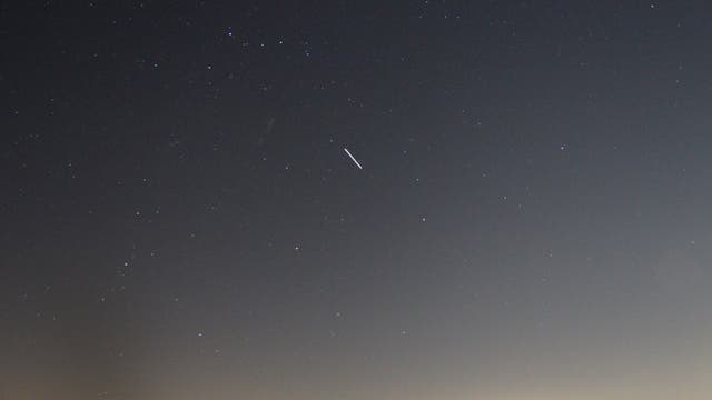 ISS zwischen Kassiopeia und Andromeda