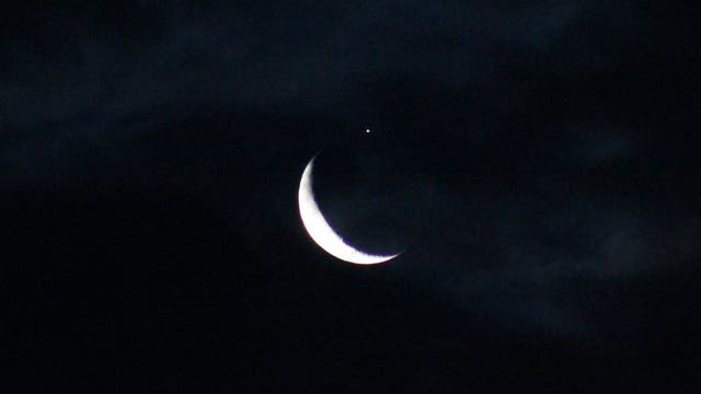 Jupiter kurz nach der Bedeckung durch den Mond am 15.7.2012