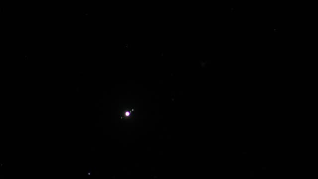 Jupiter mit seinen 4 hellsten Monden