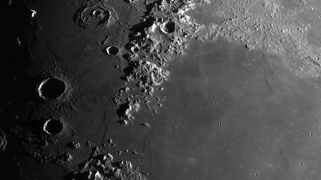 Der Mond am 5. April 2025