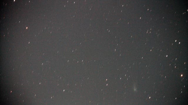 Komet ISON am Morgenhimmel des 29.9.2013