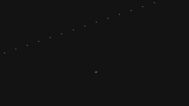 ISS optisch nahe am Saturn