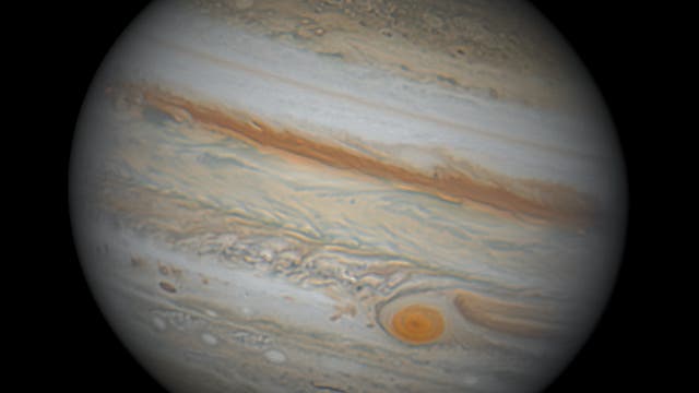 Jupiter mit Rotem Fleck am 13. September 2022 