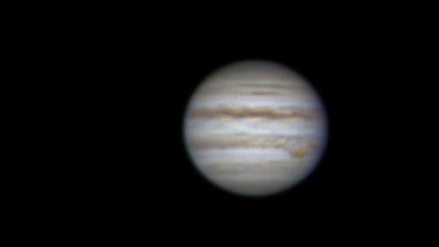 Jupiter im 130/650-mm-Newton 