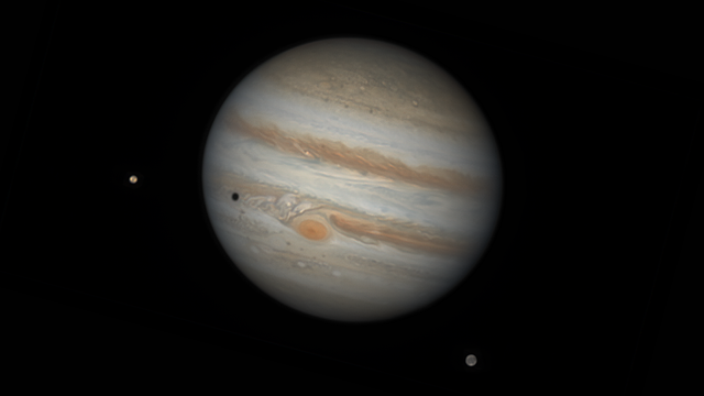 Seltene Jupiter-Konstellation am 29.09.2023