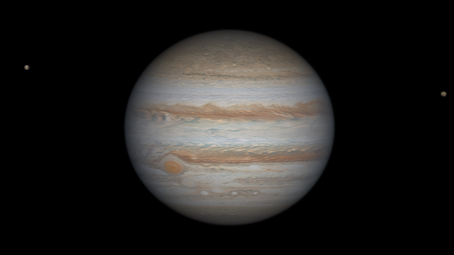 Schöne Jupiter-Konstellation vom 13. November 2023 aus La Palma