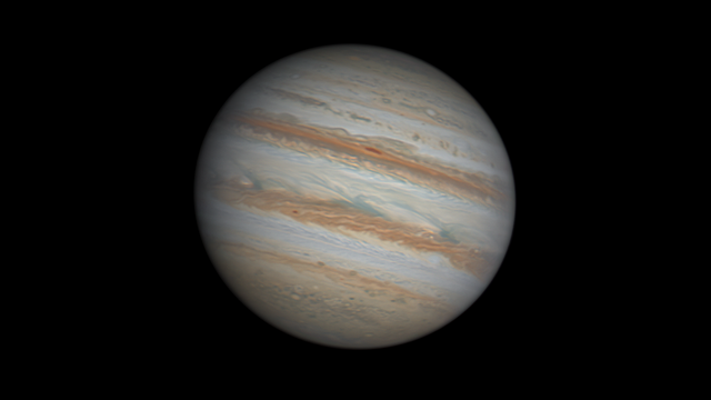 Jupiter aus La Palma, Kanaren, vom 4. Januar 2024