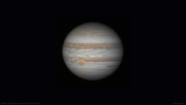 Jupiter mit sehr kleinem Roten Fleck