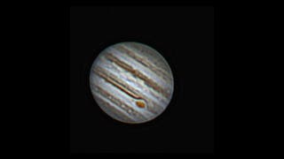 Der große Rote Fleck (GRF) auf Jupiter