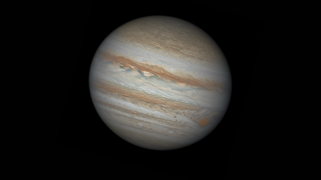 Detailreicher Jupiter aus La Palma 1. Oktober 2023