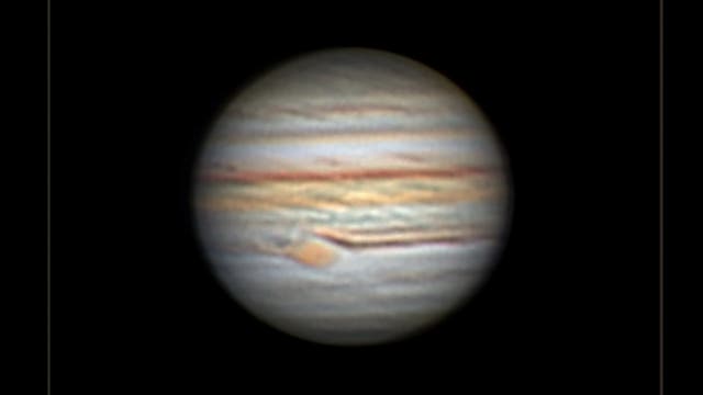 Jupiter in der Nacht vom 3. zum 4. September 2021