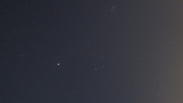 Jupiter im Sternbild Stier