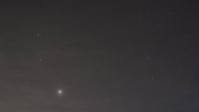 Jupiter im Sternbild Zwillinge