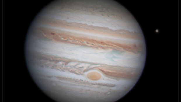 Jupiter mit GRF und Europa 