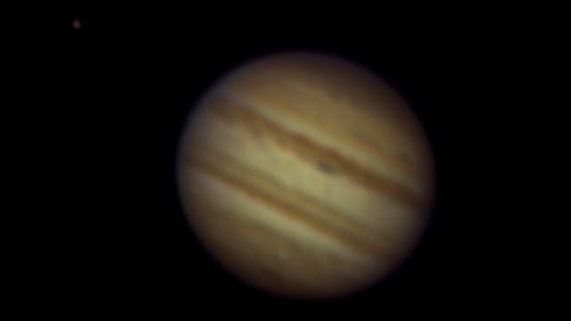 Jupiter mit Einschlagfleck