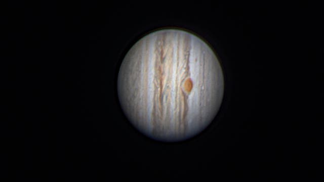 Jupiter mit Rotem Fleck 