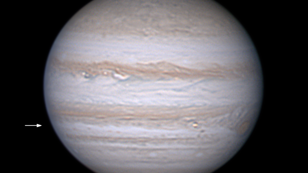 Jupiter mit Io-Durchgang am 29.09.2023