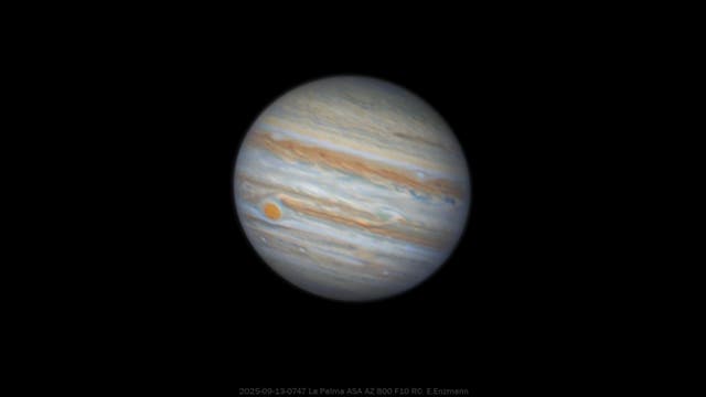 Jupiter mit neuer Struktur 