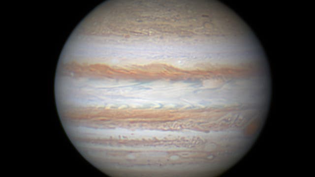 Jupiter mit Selbstbau Newton 12 Zoll