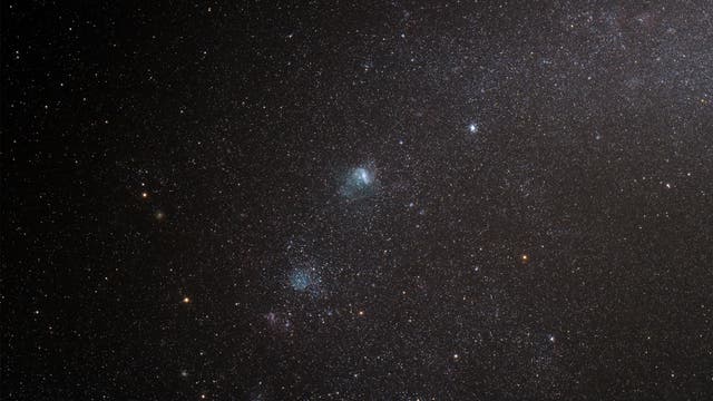 Ausschnitt der Kleinen Magellanschen Wolke