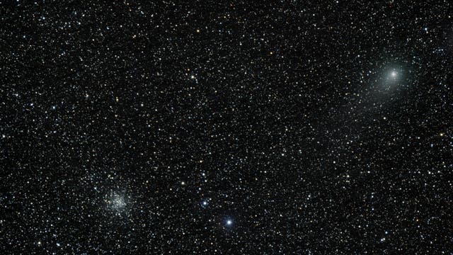Komet C/2009 P1 Garradd nahe M 71