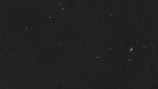 Komet Atlas (C/2014 Y4) im Grossen Bären 