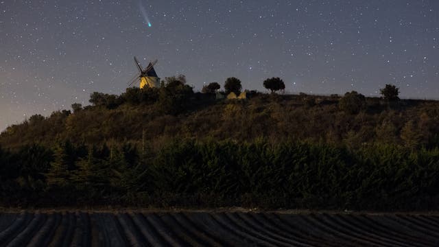Komet Lovejoy aus Südfrankreich