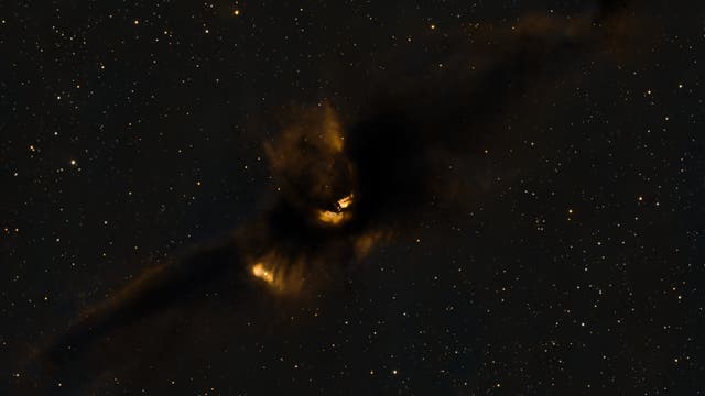 LDN 43 - Kosmische Fledermaus in unserer galaktischen Nachbarschaft