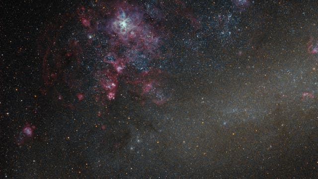 Große Magellansche Wolke und Kontinuumsubtraktion