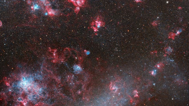 Gasnebel in der Magellanschen Wolke