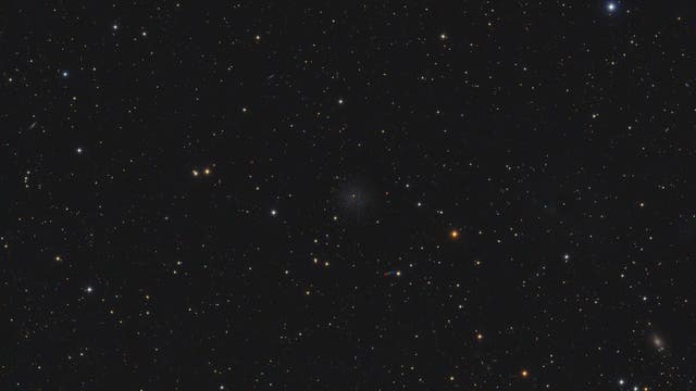 Dwarfgalaxie Leo II und Kleinplanet Sidonia