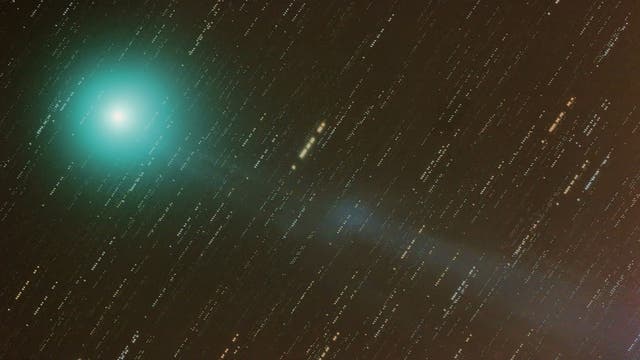 Komet Lovejoy C/2014 Q2 mit Schweifabriss