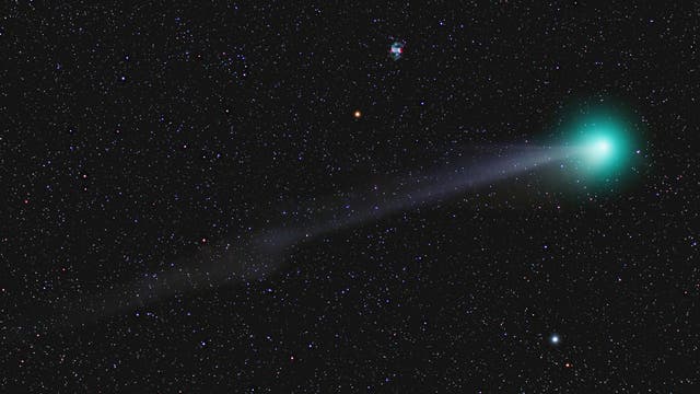 Komet Lovejoy C/2014 Q2 bei M76