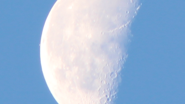 Mond kurz vor der Bedeckung von Aldebaran