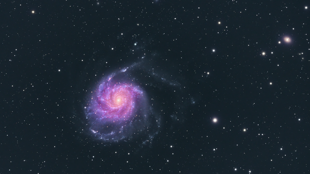 Ein galaktisches Feuerrad - Messier 101