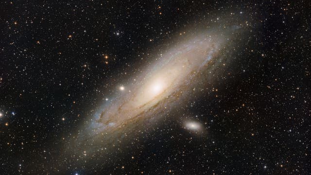 Messier 31 als 2x2-Mosaik