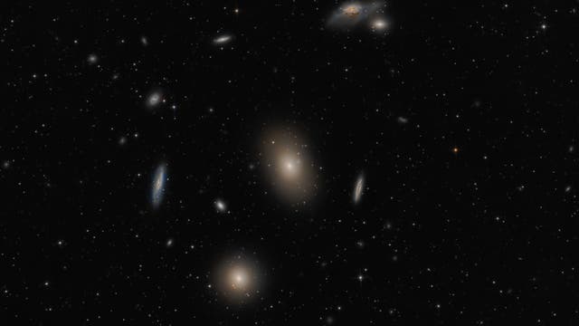Messier 86 und Freunde