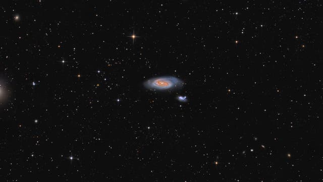 Messier 90 – Balkenspirale im Sternbild Jungfrau