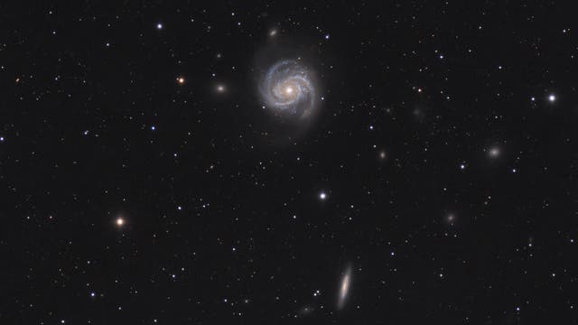 Messier 100 deep field