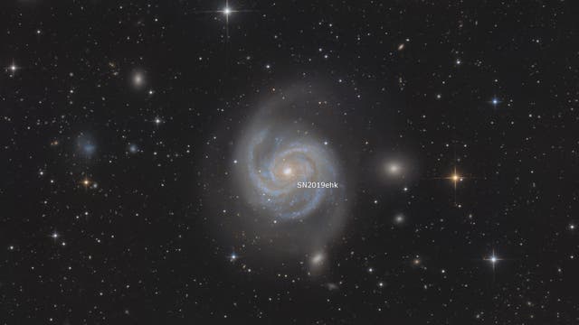 Messier 100 mit Supernova SN2019ehk