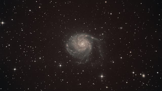 Feuerrad-Galaxie Messier 101 im Sternbild Großer Bär (Ursa Major)