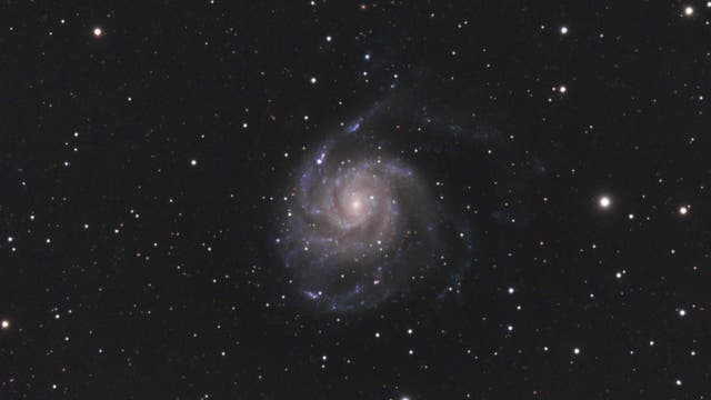 Galaxie Messier 101 mit Supernova SN 2023ixf 