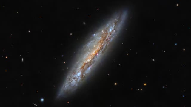 Messier 108: The surfboard galaxy